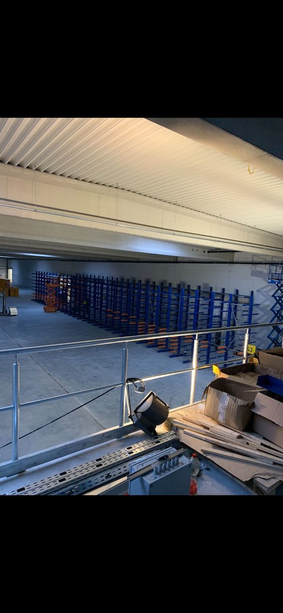 Completed project — mezzanine